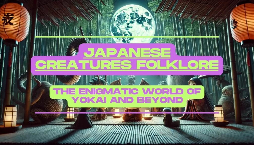 Japanese Creatures Folklore The Enigmatic World of Yokai and Beyond Feature Image