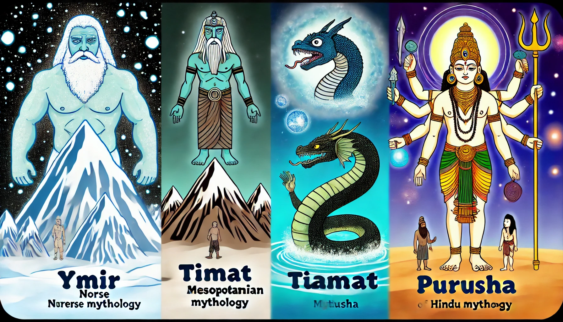 Primeval Giant of Norse Mythology: Ymir and the Birth of the Cosmos 2