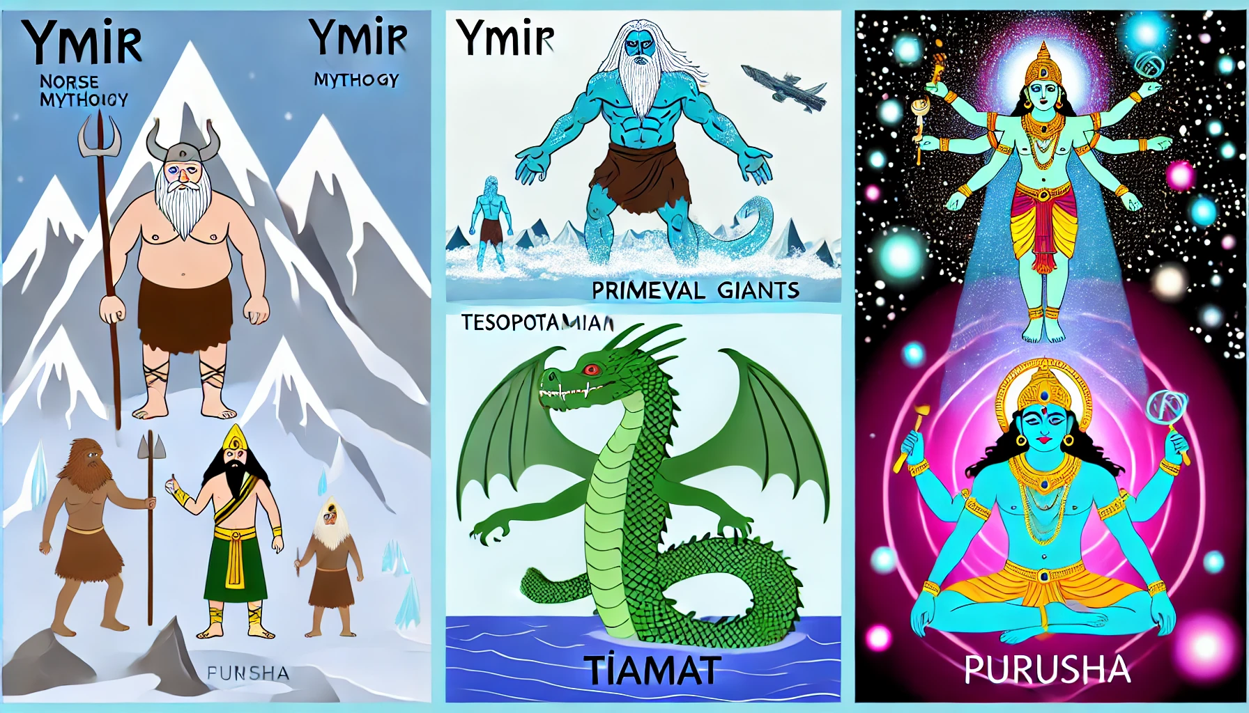 Primeval Giant of Norse Mythology: Ymir and the Birth of the Cosmos 3