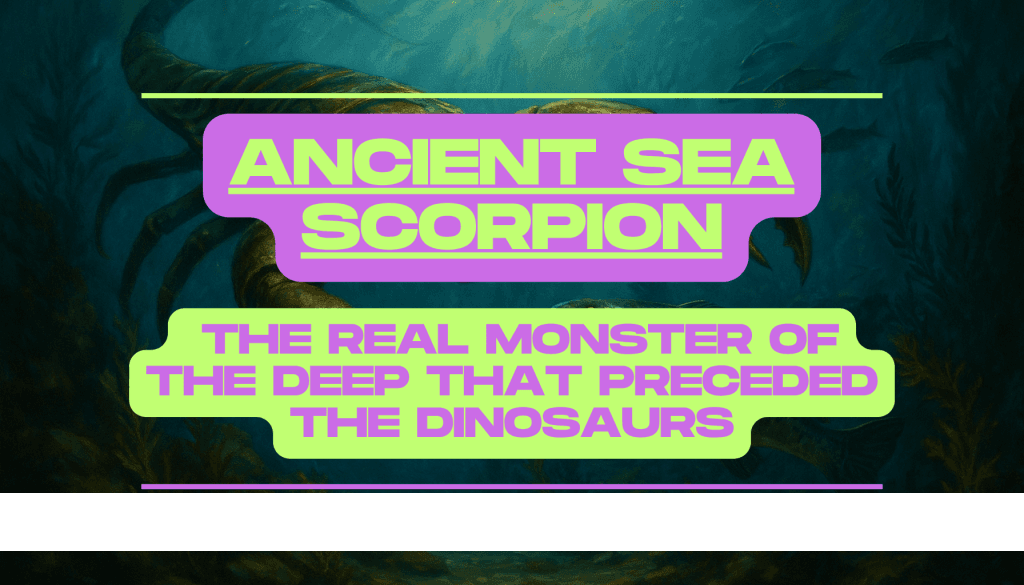 Ancient Sea Scorpion: The Real Monster of the Deep That Preceded the Dinosaurs 1 Ancient Sea Scorpion The Real Monster of the Deep That Preceded the Dinosaurs Feature Image