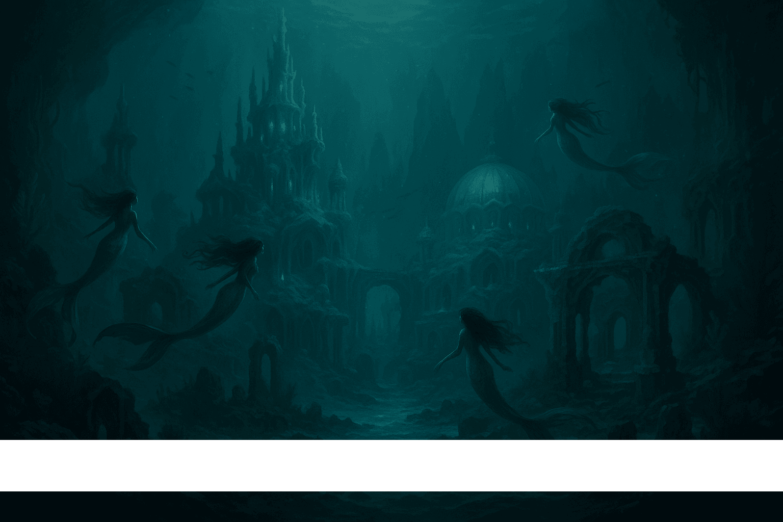 Mermaid Underwater City Secrets of the Lost Realms Beneath the Waves